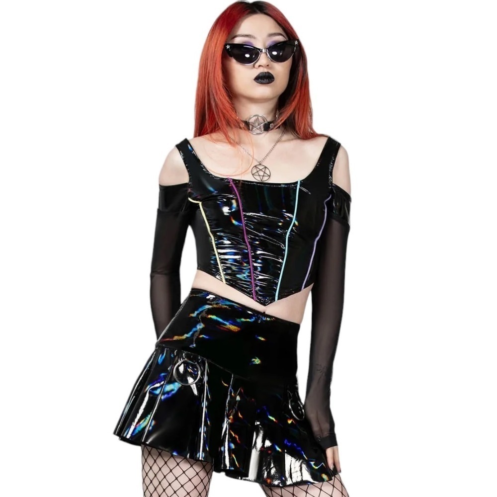 Killstar Midnight’s Magic Corset‎ Black Top